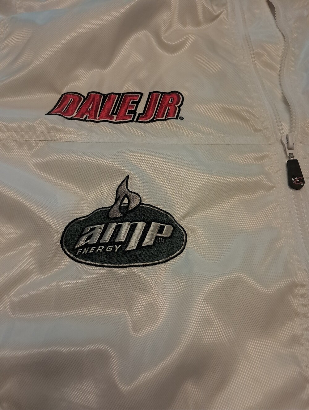 White Men's Dale Earnhardt Racing Jacket - Picture 4 of 8